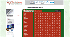 Desktop Screenshot of christmaswordsearch.net